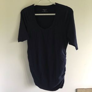 Motherhood navy blue shirt